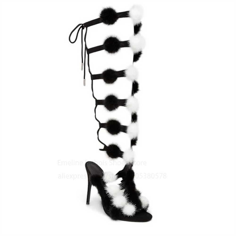 Crossfit Event - Botas de Salto Alto em Suede