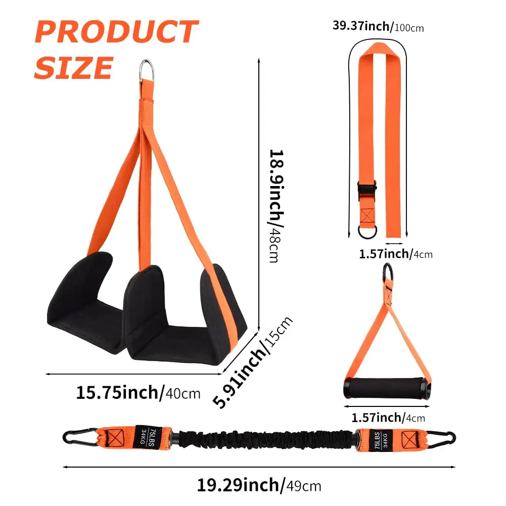 Pull Up Assist Band - Conjunto de faixas de assistência para