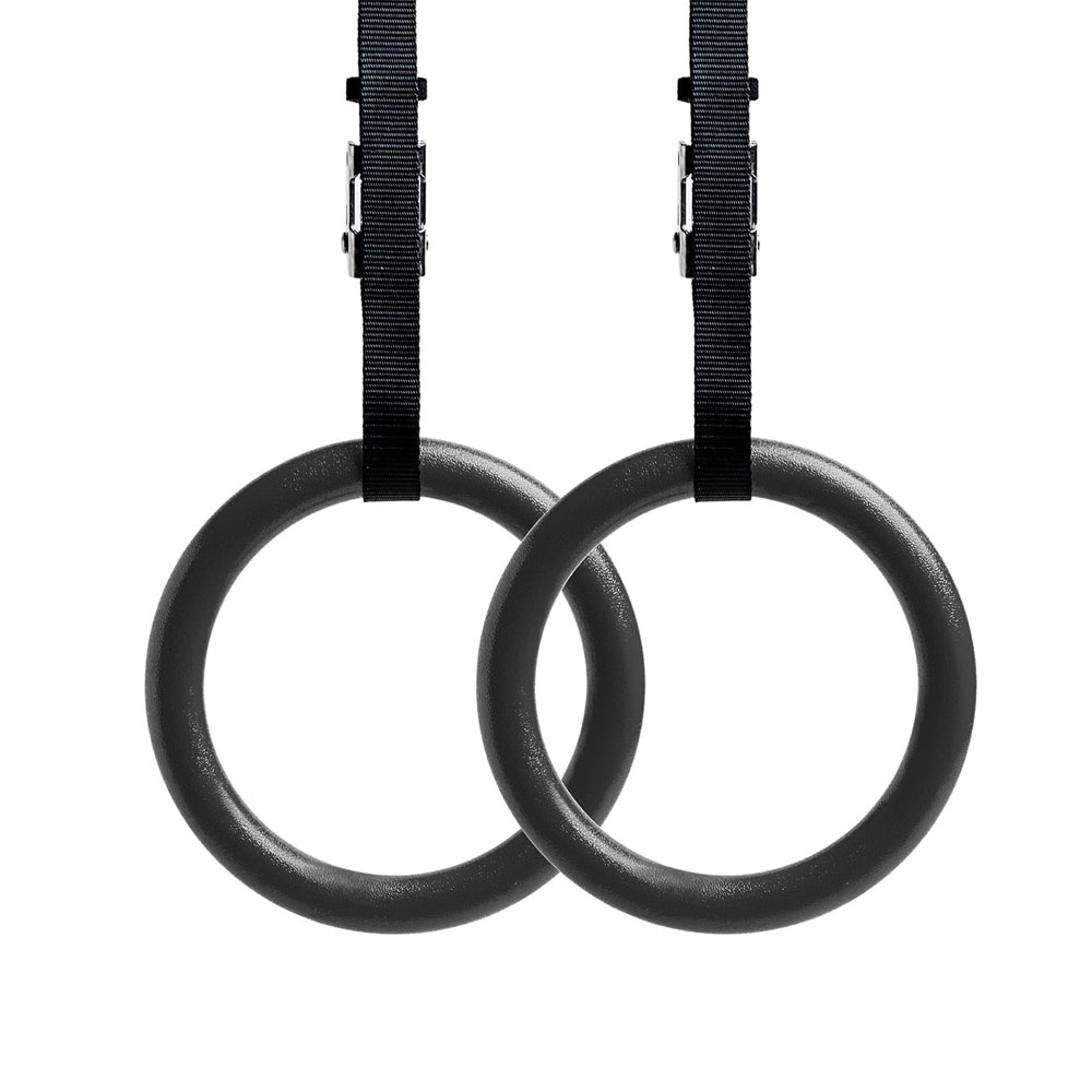 Gymnastic Ring Wood - Anéis de ginástica para treinamento físico,