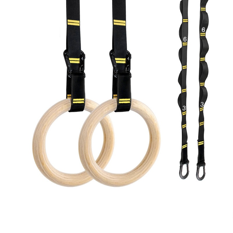 Gymnastic Ring Wood - Argolas de Ginástica de 28mm e