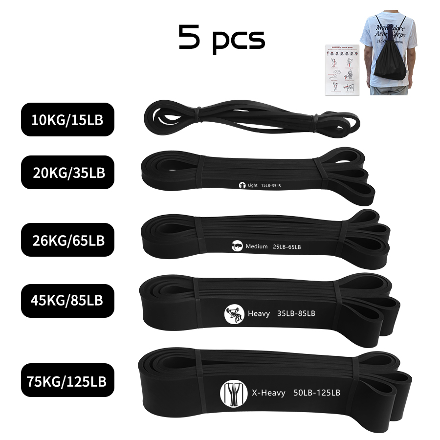 Pull Up Assist Band - Faixa Elástica para Exercícios, Bandas de