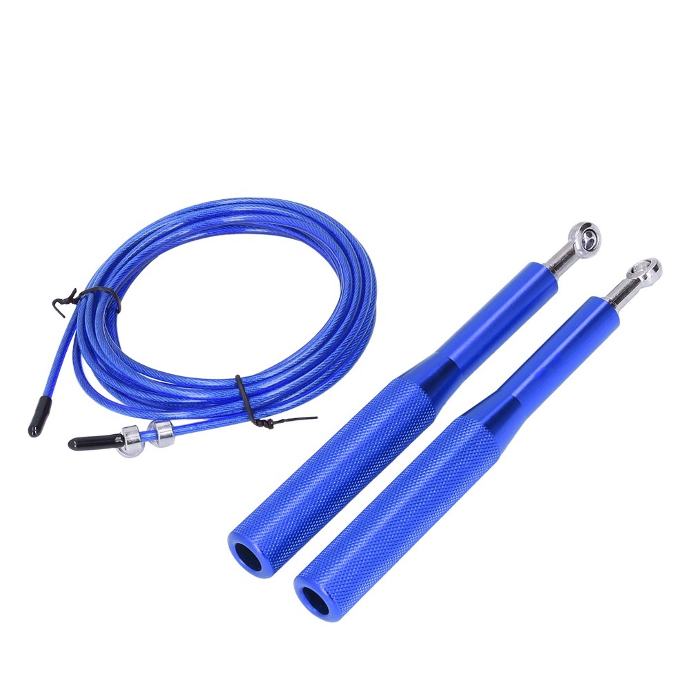 Jump Rope Speed Bearing - Corda de Pular de Alumínio Azul,
