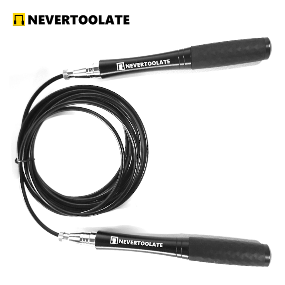 Jump Rope Speed Bearing - Cabo de aço de 279 gramas