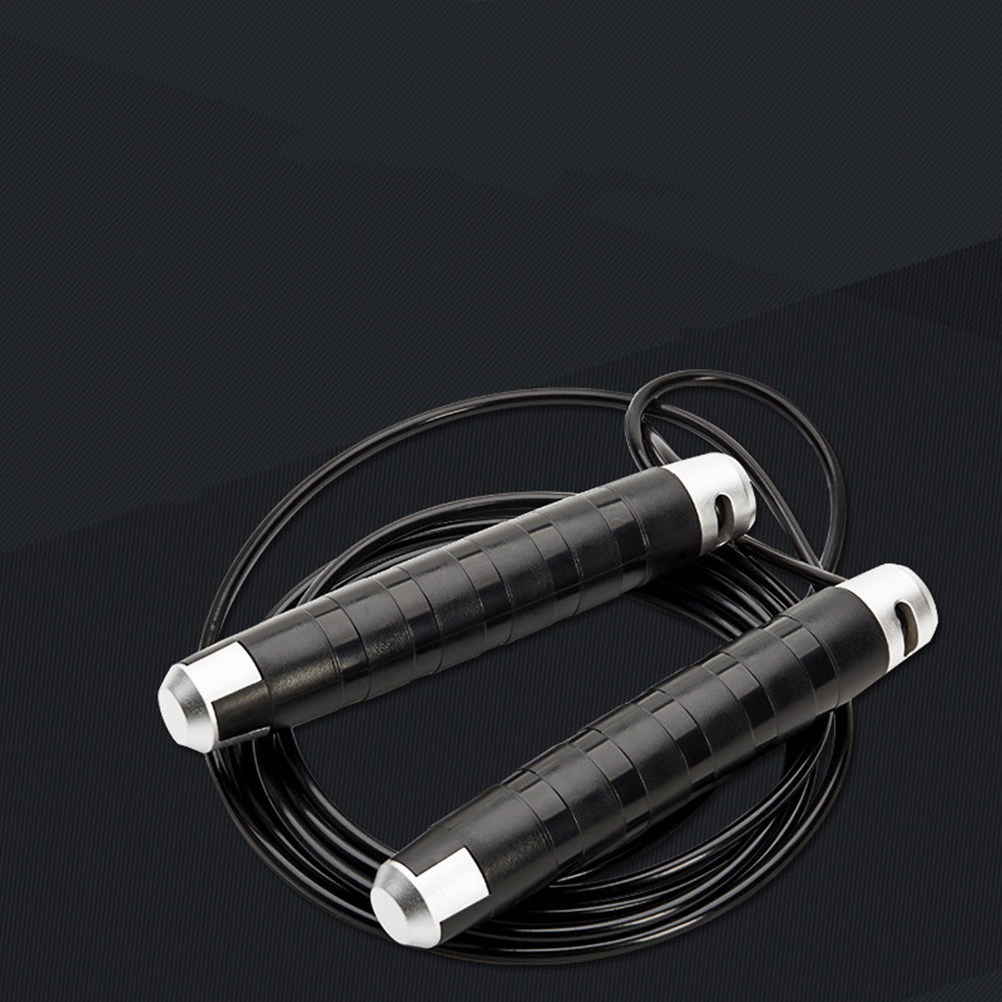 Corda de Pular de Aço Preta co - Jump Rope Speed Bearing avaliação e preço