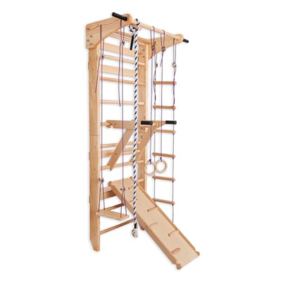 Escada sueca de madeira maciça - Gymnastic Ring Wood avaliação e preço