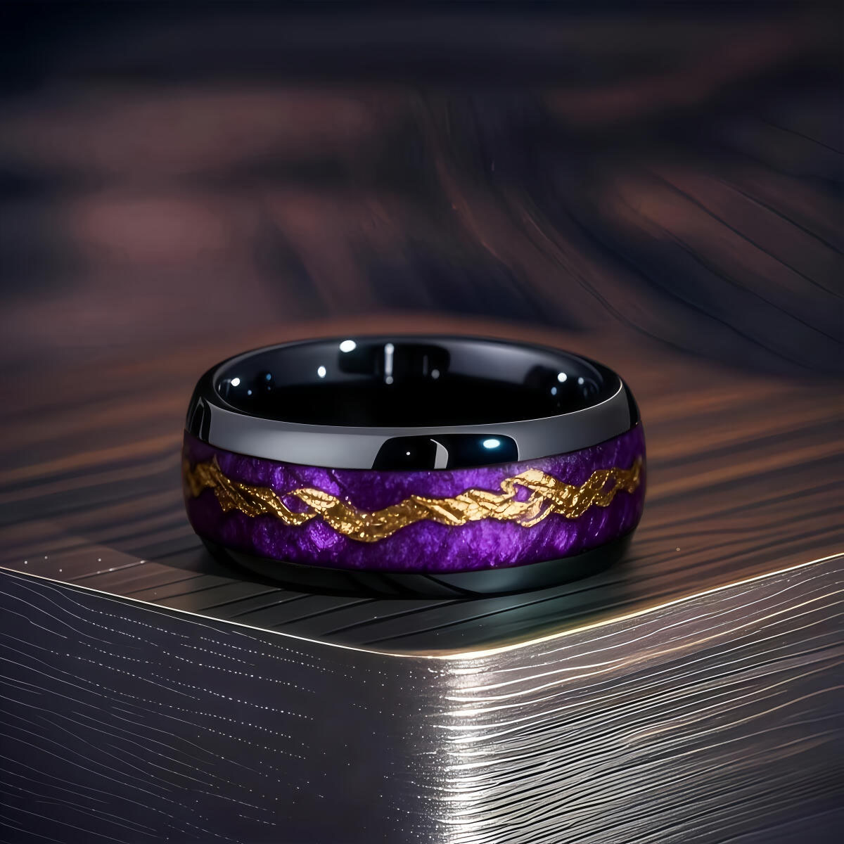 Anel Masculino de Aço Inoxidáv - Gymnastic Ring Wood avaliação e preço