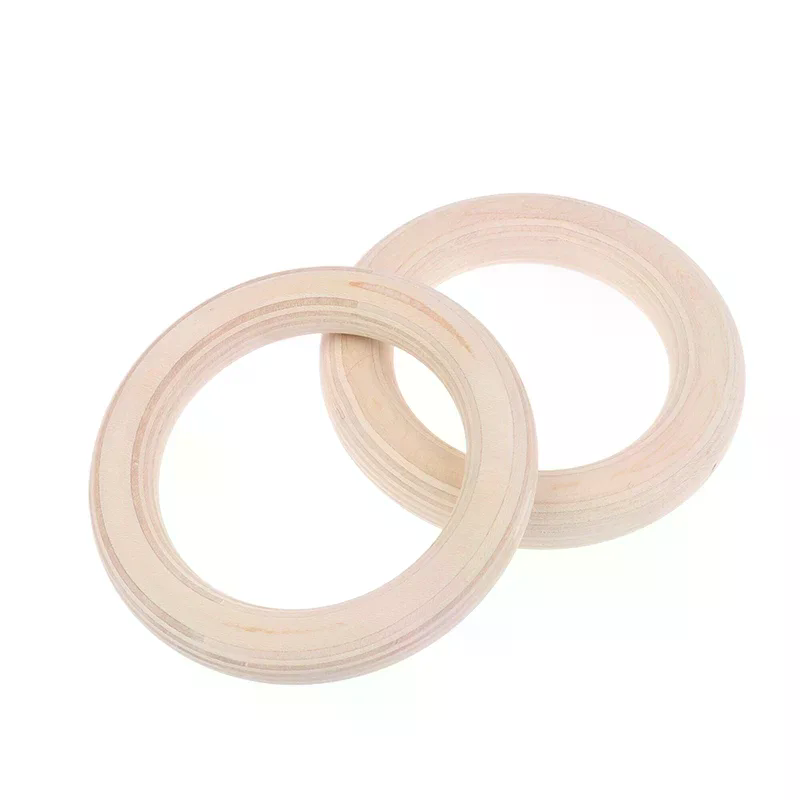 2 unidades/par anel de madeira - Gymnastic Ring Wood avaliação e preço