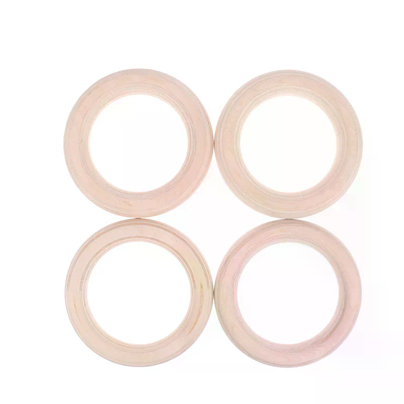 2 pçs anel de madeira portátil - Gymnastic Ring Wood avaliação e preço