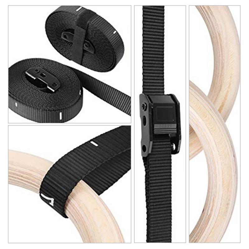 1 peça anéis de ginástica de m - Gymnastic Ring Wood avaliação e preço