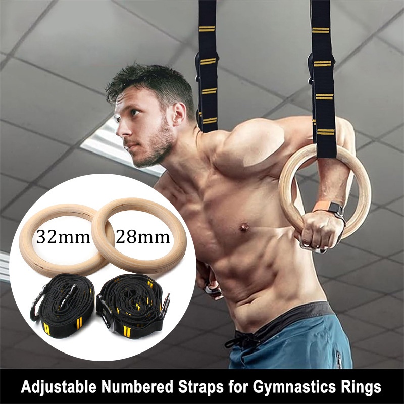 Argolas de Ginástica de 28mm e - Gymnastic Ring Wood avaliação e preço