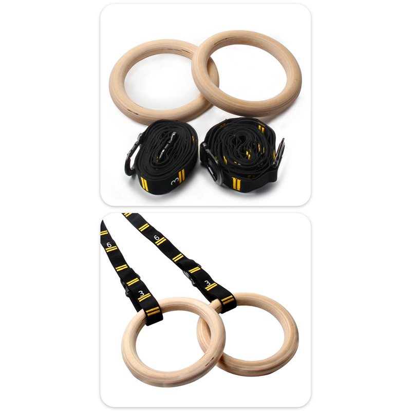 Argolas de Ginástica de Madeir - Gymnastic Ring Wood avaliação e preço