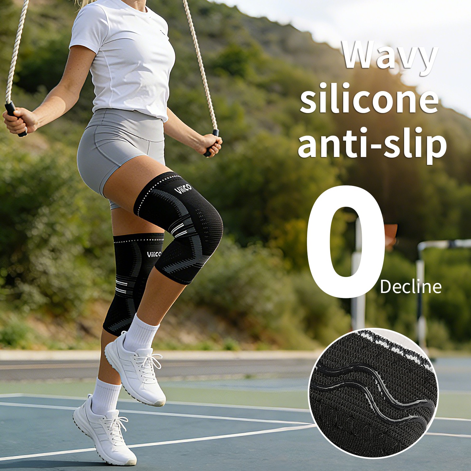 1 Unidade de Joelheira para Mu - Knee Sleeve Pair avaliação e preço