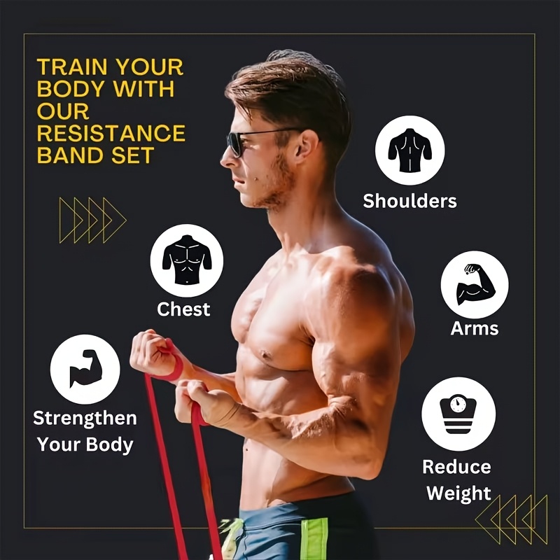 Conjunto de Faixas Elásticas p - Pull Up Assist Band avaliação e preço