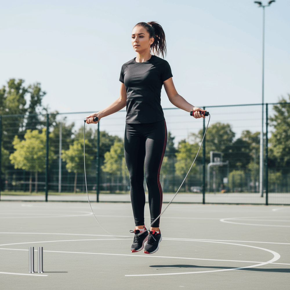 Corda de Pular Ajustável com A - Jump Rope Speed Bearing avaliação e preço